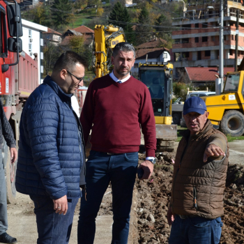 Općina nastavlja s ulaganjem u infrastrukturu: U toku radovi na novoj saobraćajnici u centru Ilijaša